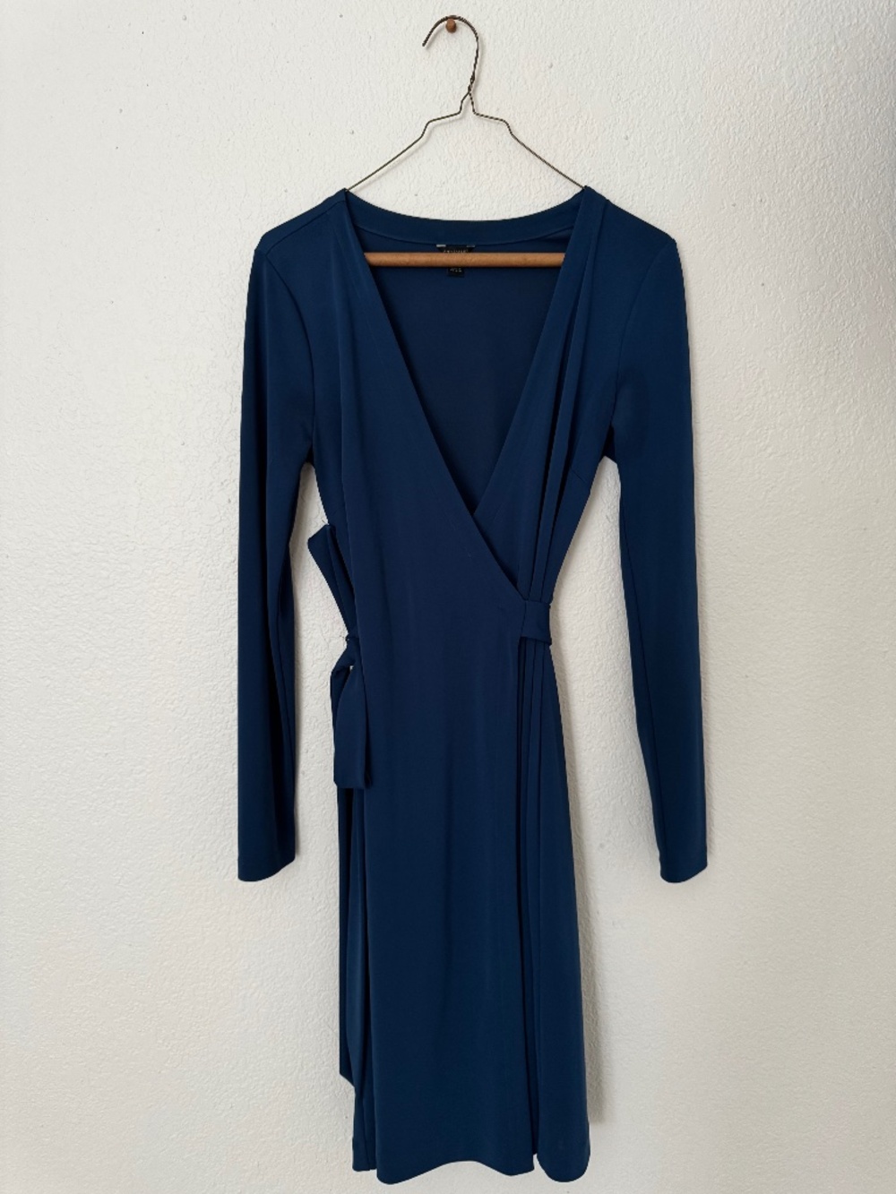Navy Wrap Dress